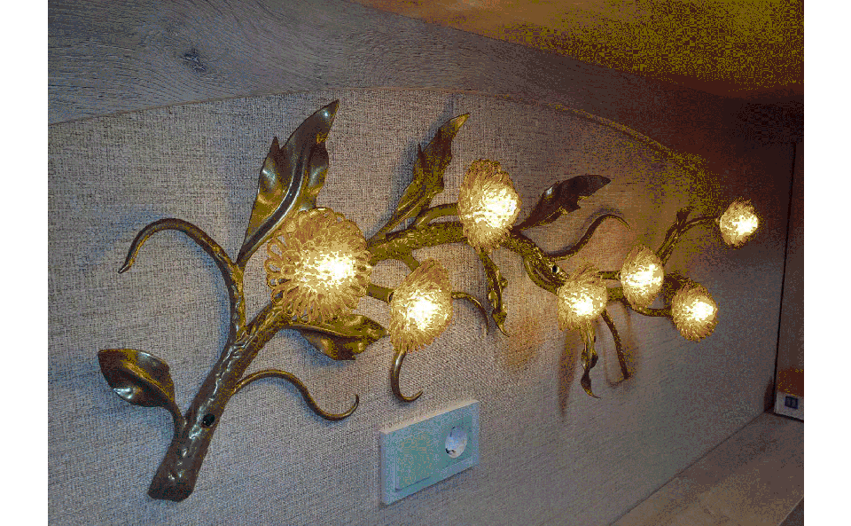 Изготовление кованый светильник в Челябинске