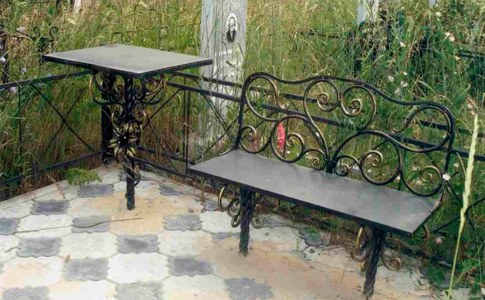 Изготовление Кованые оградки, кресты, предметы культа в Челябинске